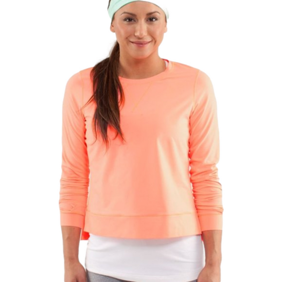 Lululemon Run: Warm Up Crew with Reflective Back-Zipper - Picture 1 of 9